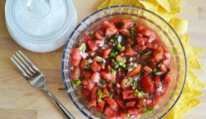 Mexikói paradicsom salsa (Pico de Gallo)