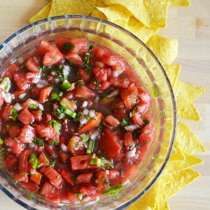 Mexikói paradicsom salsa (Pico de Gallo)/Fotó: Myreille