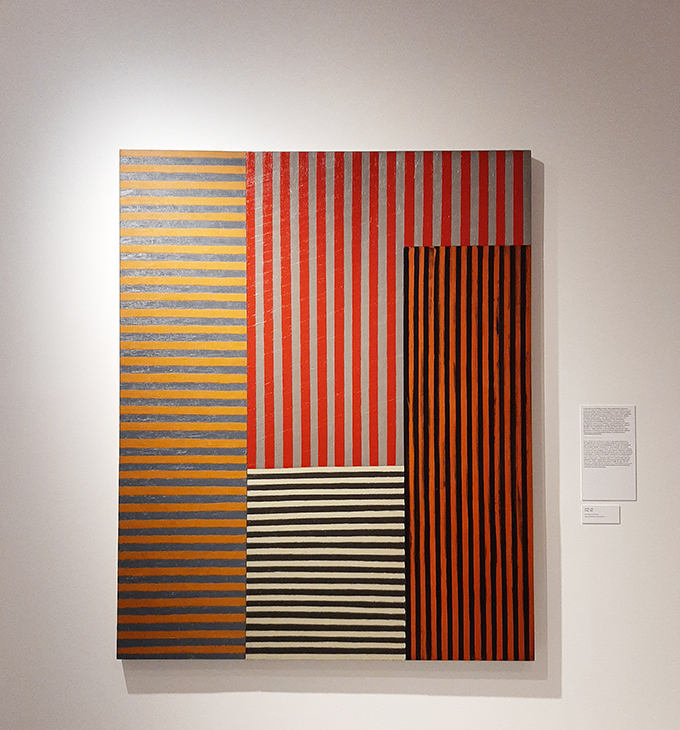 Sean Scully: Átutazó – Retrospektív kiállítás a Magyar Nemzeti Galériában/Fotó: Myreille