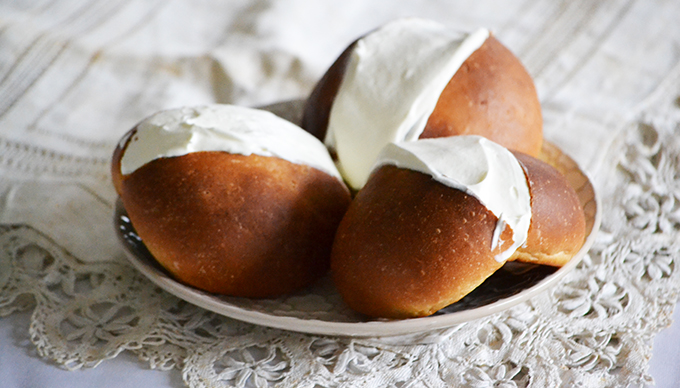 Maritozzi con la panna - római recept alapján/Fotó: Myreille