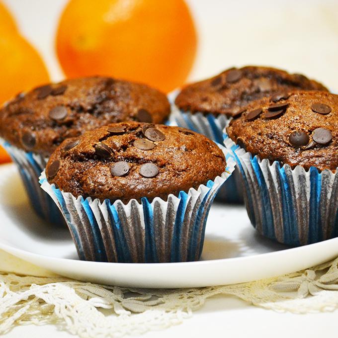 Dupla csokis-narancsos muffin ünnepi hétköznapokra/Fotó: Myreille