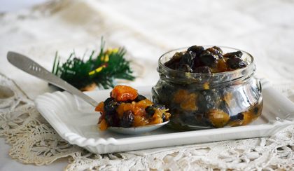 Homemade Mincemeat, azaz karácsonyi “lekvár” asztalt gyümölcsökkel