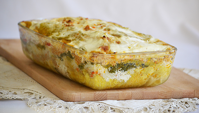 Savoy Cabbage and Ground Meat Casserole - Hungarian version/Photo: Myreille Savoy Cabbage and Ground Meat Casserole - Hungarian version/Photo: Myreille