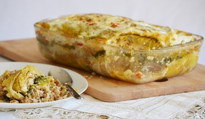Savoy Cabbage and Ground Meat Casserole – Hungarian version Savoy Cabbage and Ground Meat Casserole – Hungarian version