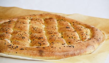 Török lepénykenyér, a Ramazan pidesi