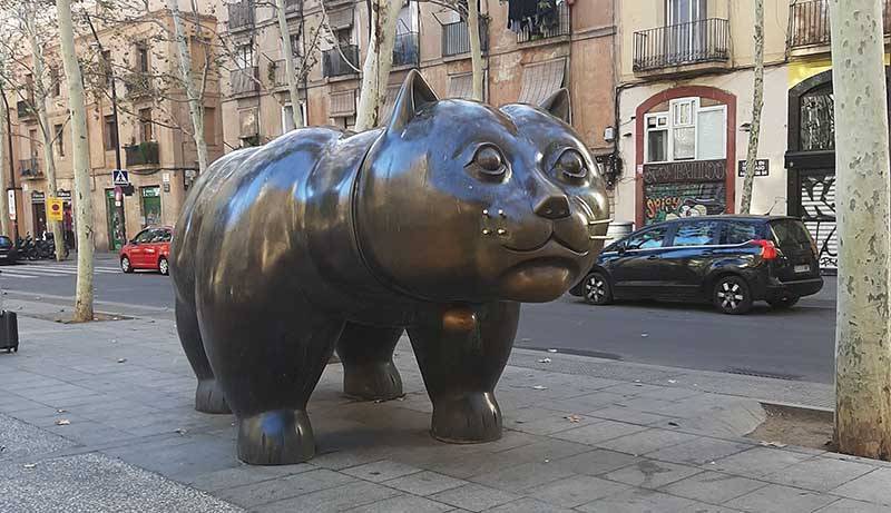 El Gato de Botero, Barcelona